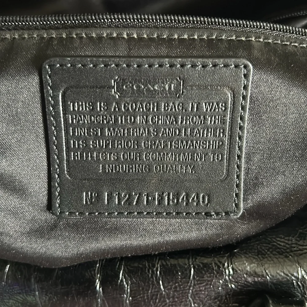 Large Coach Sachel/Shoulder Bag-Exc Condition - Picture 9 of 15